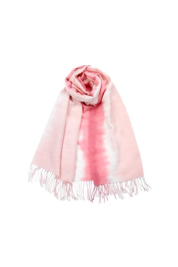 MoonSing Écharpe pour Femmes, Pashmina Châle Wrap, Cachemire Imitation Hiver Etoles Chaud Glands Foulard Douces Cadeau pour A