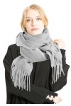 Wantonfy Écharpe Femme Hiver Chaud Écharpe Pashmina Châle Echarpes et Foulards Pour Les Femmes