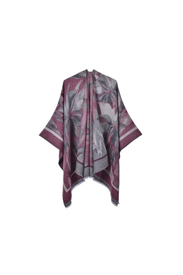 OIUHJN Foulard imprimé pour femme, écharpe cardigan chaude à la mode, écharpe double épaissie compatible avec écharpe de moto