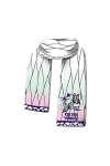 Tanjiro Kamado Foulard dhiver chaud pour femme/homme Imprimé doux Longue écharpe tour de cou Cadeau de Noël Anime 158 x 25 c