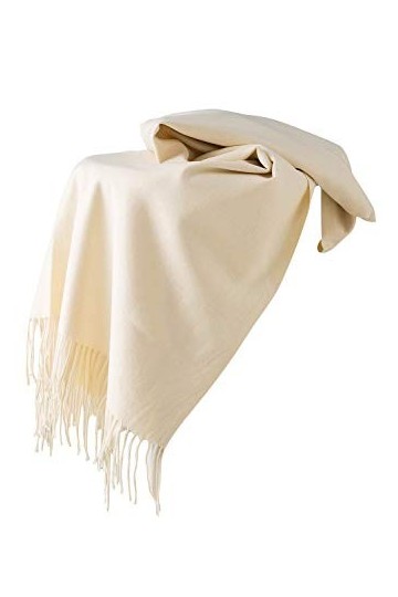 Dolamen IA9O Écharpe blanche, acrylique