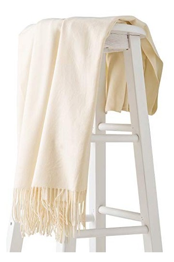 Dolamen IA9O Écharpe blanche, acrylique