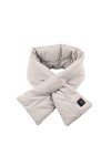 CreoQIJI Écharpe Petit Femme Hiver Solide Protection du Cou Coupe-Vent Chaud Coton Foulards Peinture Soie Foulards Préimprimé