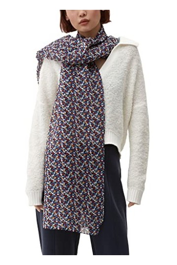 s.Oliver Bernd Freier GmbH & Co. KG Tissu, Bleu, Taille Unique Femme