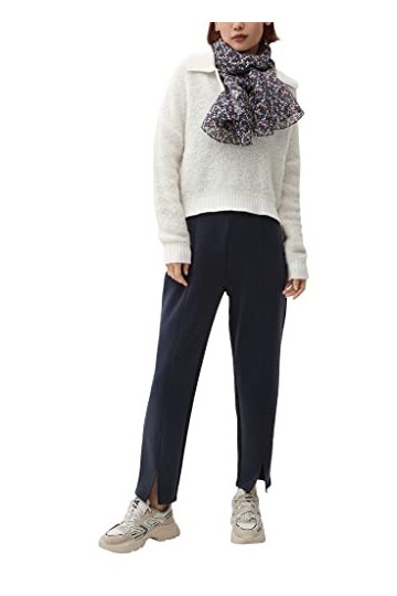 s.Oliver Bernd Freier GmbH & Co. KG Tissu, Bleu, Taille Unique Femme