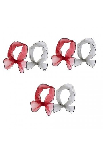 SOIMISS 6 Pièces Écharpe Carrée Pour Les Femmes Châle Transparent Femmes Foulard Châle Écharpe Dames Foulards Écharpes De Cou