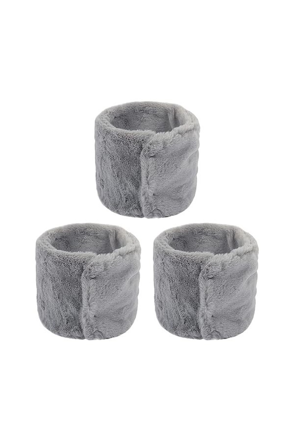 SOIMISS 3 Pièces Bandeau Écharpe Cache-Cou Foulards Pour Femmes Cache-Cou Réversible Écharpe Confortable Foulard DHiver Écha