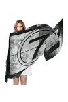 Foulard à rebours de film Sheer Silky Feeling Long Foulards léger Wrap Shawl, Multicolore, Medium