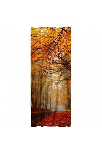 GIAPB Écharpes pour femmes,Foulard pour femmes,Foulard pour cheveux,Fond darbres dautomne