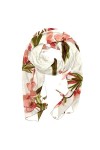 GIAPB Écharpes pour femmes,foulard,châle Wrap,Motif de branche de fleur de cerisier