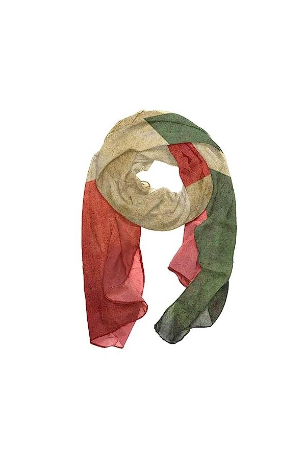 GIAPB Écharpes pour femmes,foulard,châle Wrap,Oiseaux bleus vintage