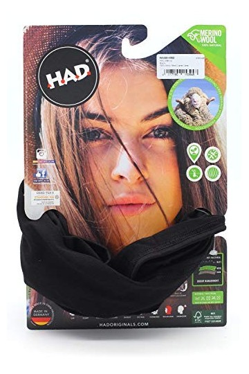 Had Merino FRESHWOOL Foulard Multifonctionnel Black