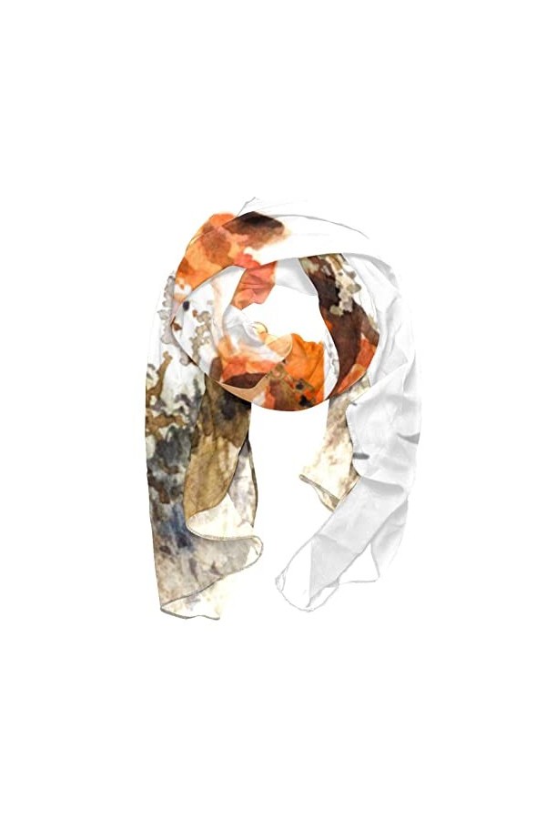 GIAPB Écharpes pour femmes,foulard,châle Wrap,Paon animal