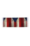 EVIUS Porto Rico Papier Peint Drapeau Femmes Chaud Long Châle Hiver Écharpe Grande Foulard Imprimé Motif Tête Foulard Soie Éc