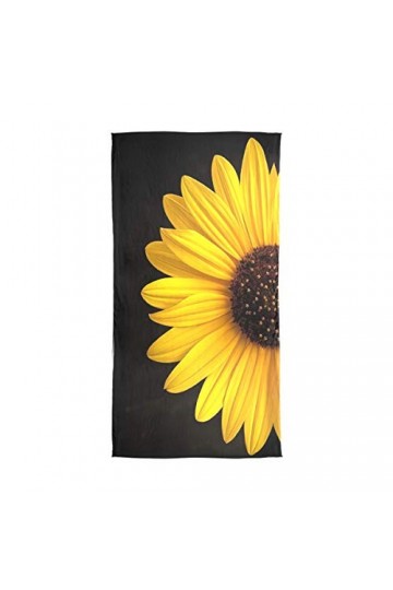 Foulard de tournesol pour femme avec une sensation soyeuse et légère