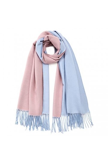 boruizhen Écharpe Châle dHiver Femme Grande Longue Foulards doux Chaud éCharpe Avec Gland