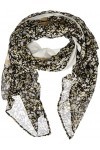 Garcia O20131 Foulard, Noir, Taille Unique Femme