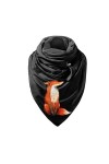 SoLu DAY8 Écharpes Femme Triangulaire Hiver Chaud Pas Cher Châles Chic Elegant Femme Fille Bouton Douce Wrap Foulard Imprimer