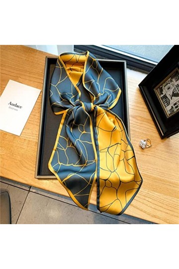 EVRIO EVRIOLongue&nbsp;&nbsp;&nbsp;écharpe Femelle Animal Cheval imprimé Mince écharpe étroite Sac Bandeau de Cheveux Ruban écharpes Femmes 