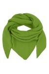 Gloop Foulard triangle XXL pour femme Motif triangle sans gratter la peau, vert, taille unique