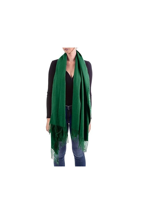 U&F Écharpe pour femme | 100 % viscose | Taille unique | Taille unique | Casual Basic | Écharpe Pashmina | Écharpe dautomne 