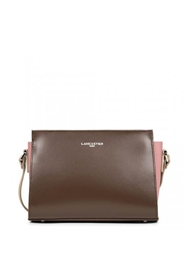 LANCASTER Sac trotteur - Smooth Marron - Rose antic - Nude
