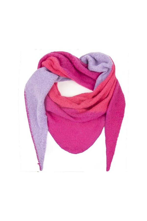 Gloop Écharpe pour femme XXL Triangle Poncho Foulard Triangle Foulard Triangle Foulard Triangle Mousseline Écharpe douillette