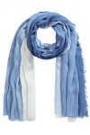 Ulla Popken Femme Grandes tailles Foulard ultra-long. Joli dégradé de couleurs. marine 1Size 818935130-1