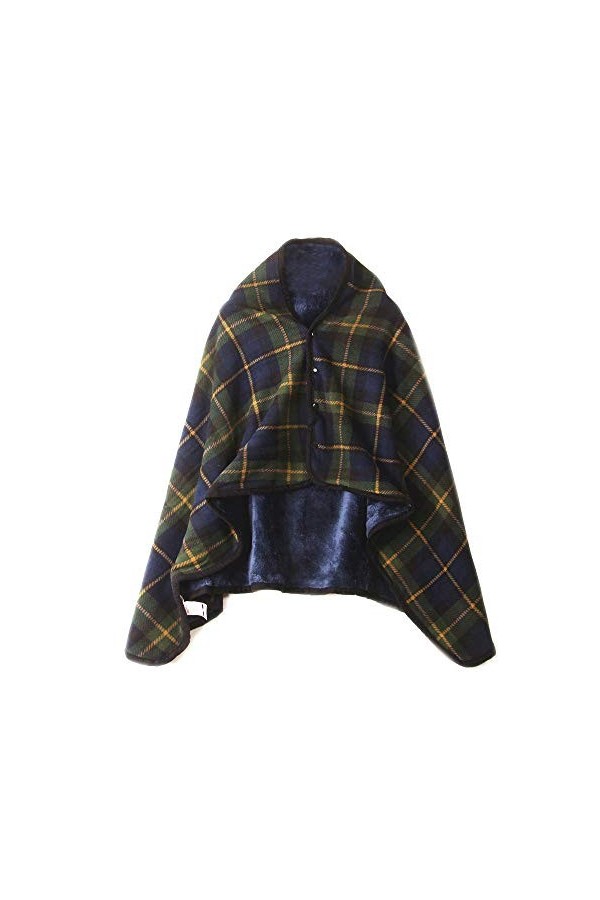 Châle Femme à Carreaux Hiver Blanc Hiver Écharpe de Couverture Carré Épais Coton Foulard Châle Chaud Vert Doux Beige Écharpe 