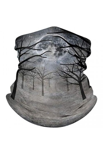 Bandana&nbsp;Forêt Lune Arbres Plante Femmes Hommes Sports De Plein Air Bandana Écharpe Chapeaux Camping Vélo Foulard Bandeau-24X4