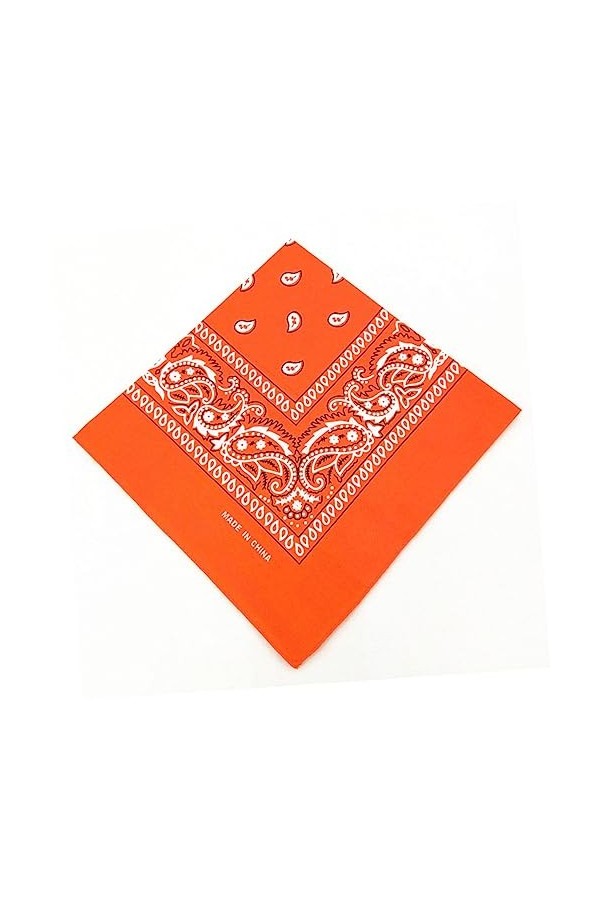 SOIMISS Foulard Paisley 12 Pièces Cache-Cou Coupe-Vent Mouchoir Paisley Bandeau De Sport Bandeaux De Mode Bandeau En Coton Fo