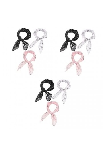 GALPADA 9 Pièces Style Plage Pêche Mince Petit Bandana Protection pour La Randonnée Foulard Balaclava Écharpe Femme Pure Mous