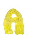 Scotch & Soda Foulard Jaune Fluo Femme Jaune Taille Unique