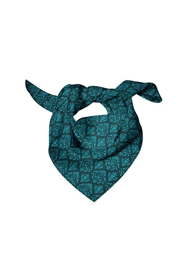 Bimba Rose Aigle plume écharpe en pure soie imprimée foulard dupatta avec bandanas pour femmes 40 x 40 Pouces