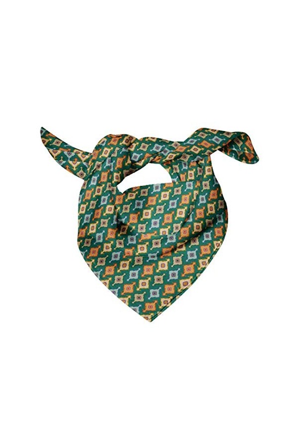 Bimba Rose Aigle plume écharpe en pure soie imprimée foulard dupatta avec bandanas pour femmes 40 x 40 Pouces