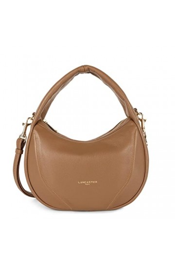 LANCASTER Sac à main - Foulonné Cerceau Camel