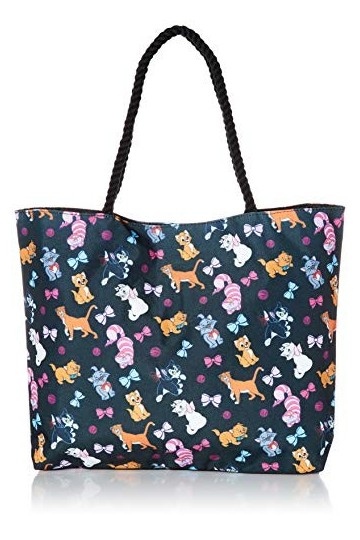 Disney Sac de voyage fourre-tout imprimé chats Figaro Cheshire Oliver & Co Marie Aristochats, multicolore, Taille unique