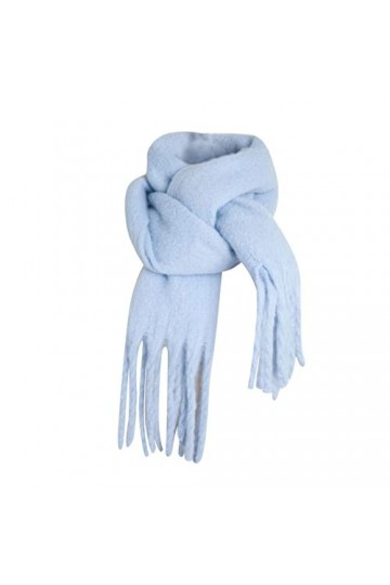 Générique Echarpe Femme Hiver Châle Doux Etole Chaud Coton Rétro Réchauffent Les Foulards Cadeaux Pour Femmes