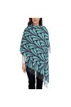 FJAUOQ Foulards pour femme, écharpe décorative pour femme, écharpe chaude dhiver grand châle, comme sur limage, taille uniq
