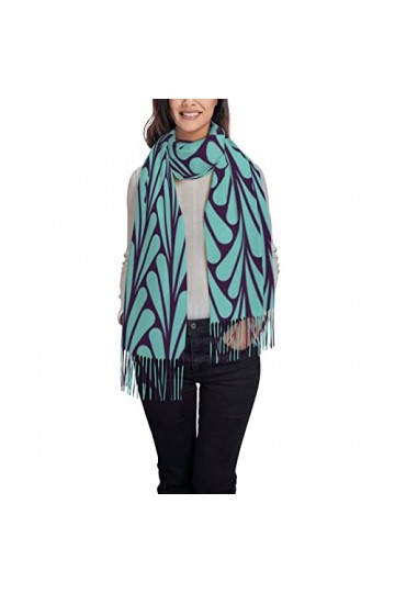 FJAUOQ Foulards pour femme, écharpe décorative pour femme, écharpe chaude dhiver grand châle, comme sur limage, taille uniq