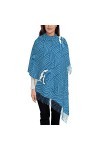 FJAUOQ Foulards romantiques pour femme, écharpe chaude dhiver pour femme, grand châle, comme sur limage, taille unique