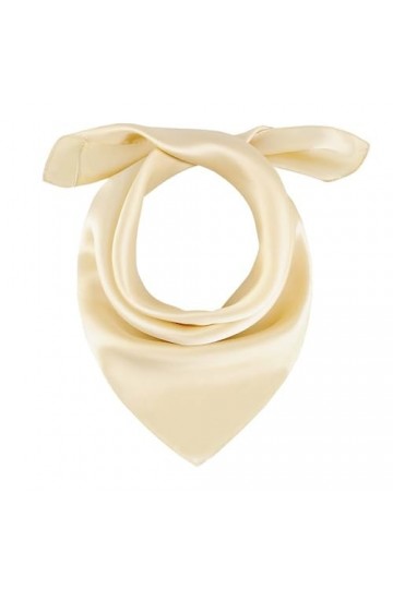 ALLEE DU FOULARD - Carré de soie Luxe pour femmes - Foulard pour Femme en Soie Taille 50x50 cm - Toucher satin - plus de 20 C