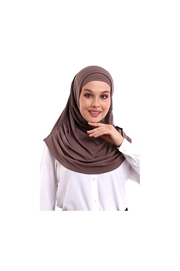ihvan online, hijab musulman pour les femmes, prêt à porter, doux, léger et confortable, bandana de cou longues écharpes, mar
