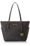 Michael Kors Jet Set Item, Cabas femme, Noir Black , 11.4x25.4x38.1 cm W x H L 