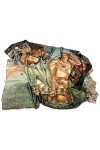 all sas Foulard Soie avec impression tableau Botticelli Venere