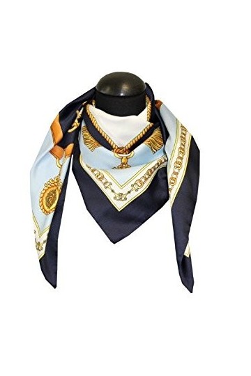 tessago - Foulard - Femme bleu Bianco Taille unique