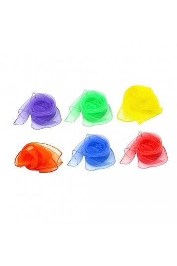 ibasenice 24Pc Femmes Cadeau Idées Femmes Cadeau Idées Petits Foulards Pour Enfants Foulards Foulard De Soie Pour Cheveux Enf