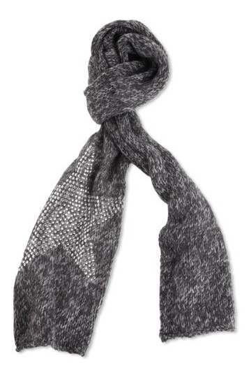 Only - Écharpe - Femme - Gris Dark Grey Mélange - Taille Unique