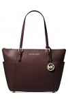 Michael Kors Jet Set Item, Cabas femme, Noir Black , 11.4x25.4x38.1 cm W x H L 