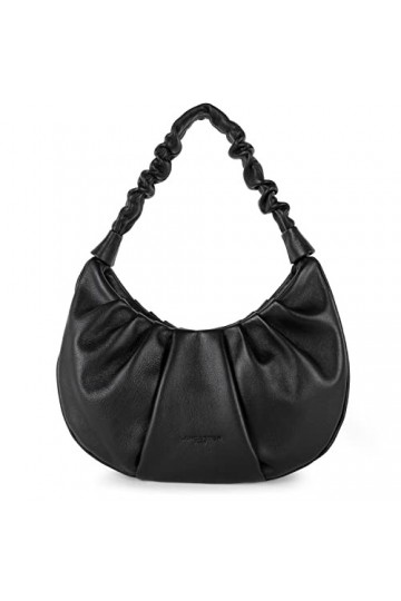 LANCASTER Sac hobo - Soft Chou Chou Noir